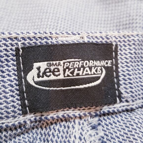 NWT Women’s Lee Performance Khaki Pants Seamed Straight Leg 100% Cotton SZ 12 - Picture 6 of 15